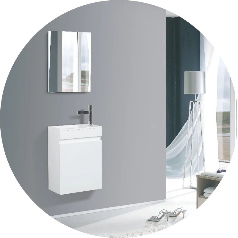 Lave-mains Carre maison
