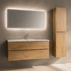 Ensemble Trinité 120 cm | Chêne naturel Carre maison