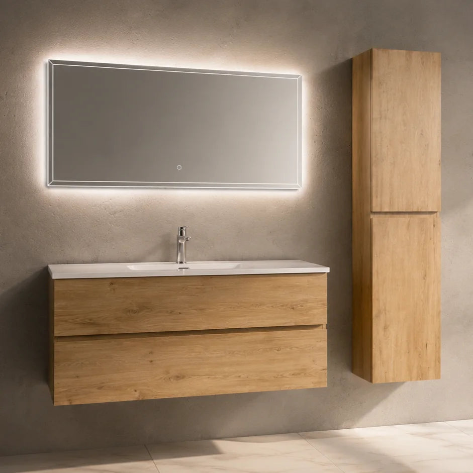 Ensemble Trinité 120 cm | Chêne naturel Carre maison
