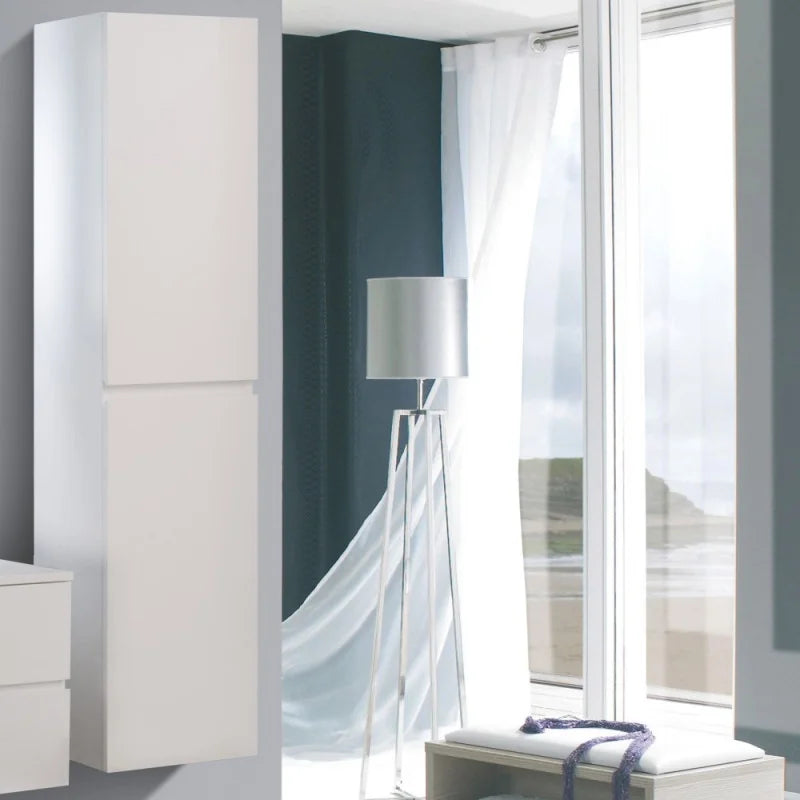Colonne de rangement | Blanc Carre maison