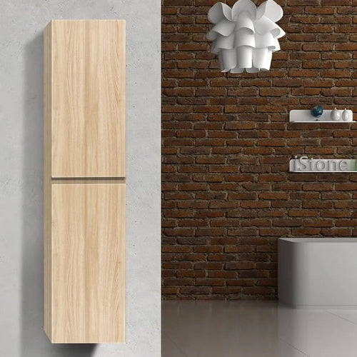 Colonne de rangement | Chêne clair Carre maison