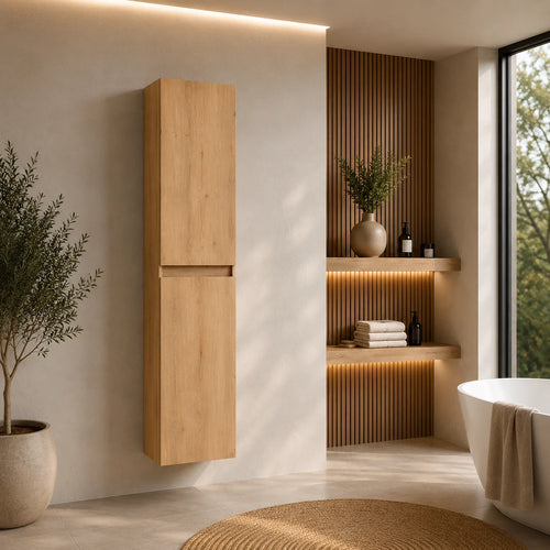 Colonne de rangement Trinité | Chêne naturel Carre maison