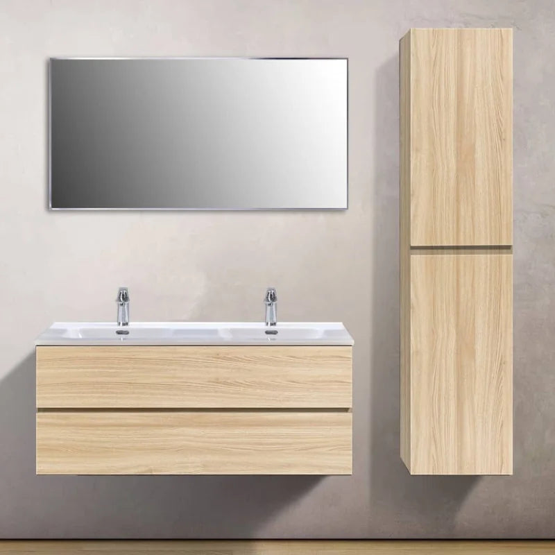 Ensemble Trinité 120 cm | Chêne clair Carre maison