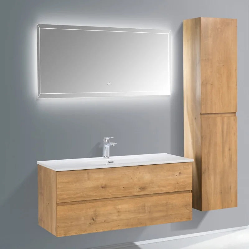 Ensemble Trinité 120 cm | Chêne naturel Carre maison