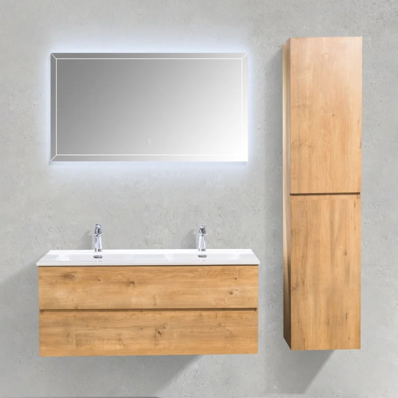 Ensemble Trinité 120 cm | Chêne naturel Carre maison