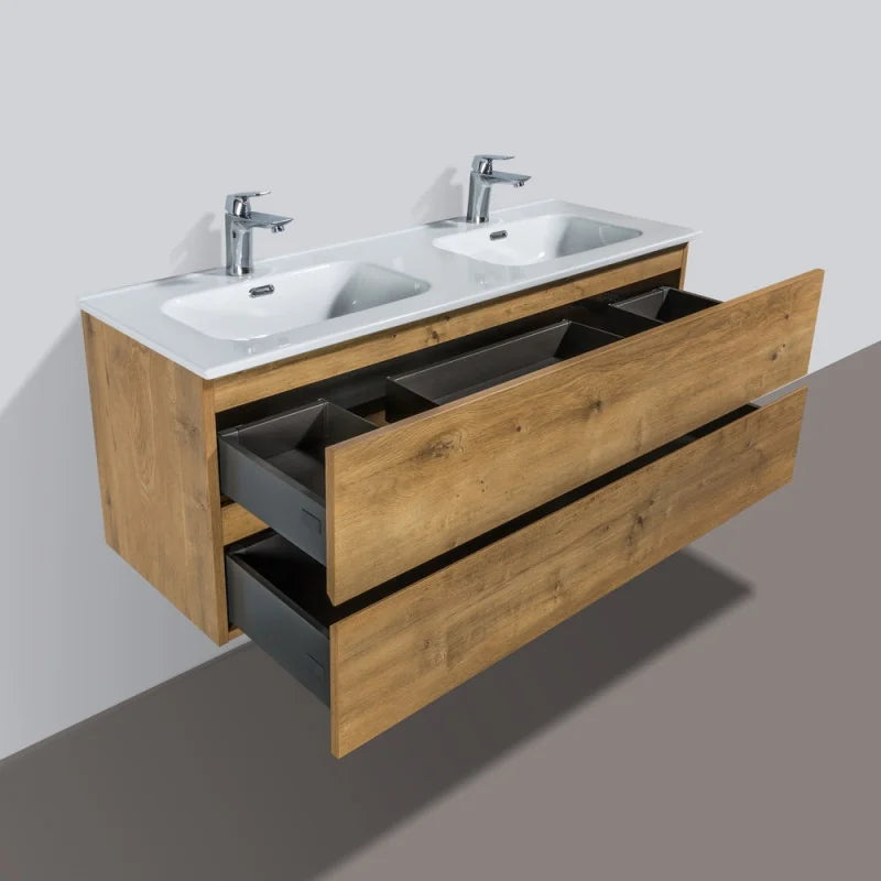 Ensemble Trinité 120 cm | Chêne naturel Carre maison