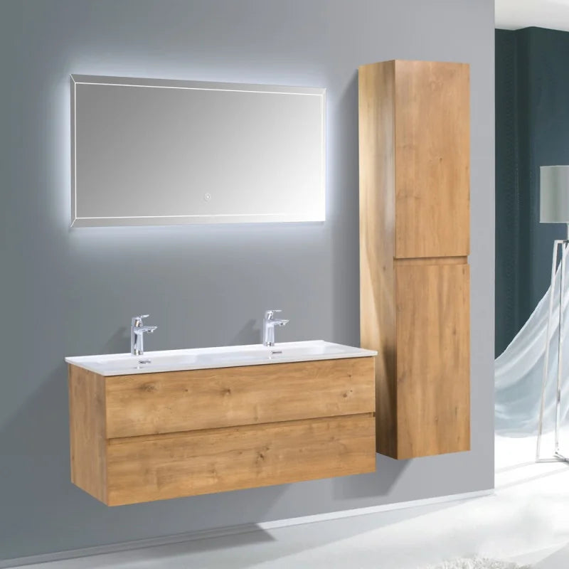 Ensemble Trinité 120 cm | Chêne naturel Carre maison
