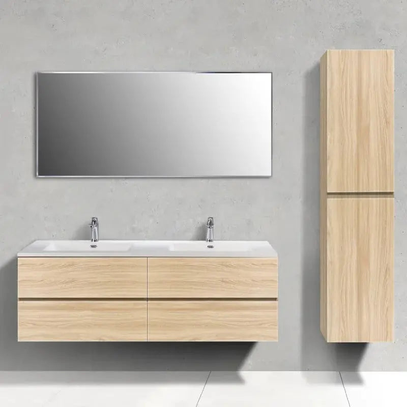 Ensemble Trinité 150 cm | Chêne clair Carre maison